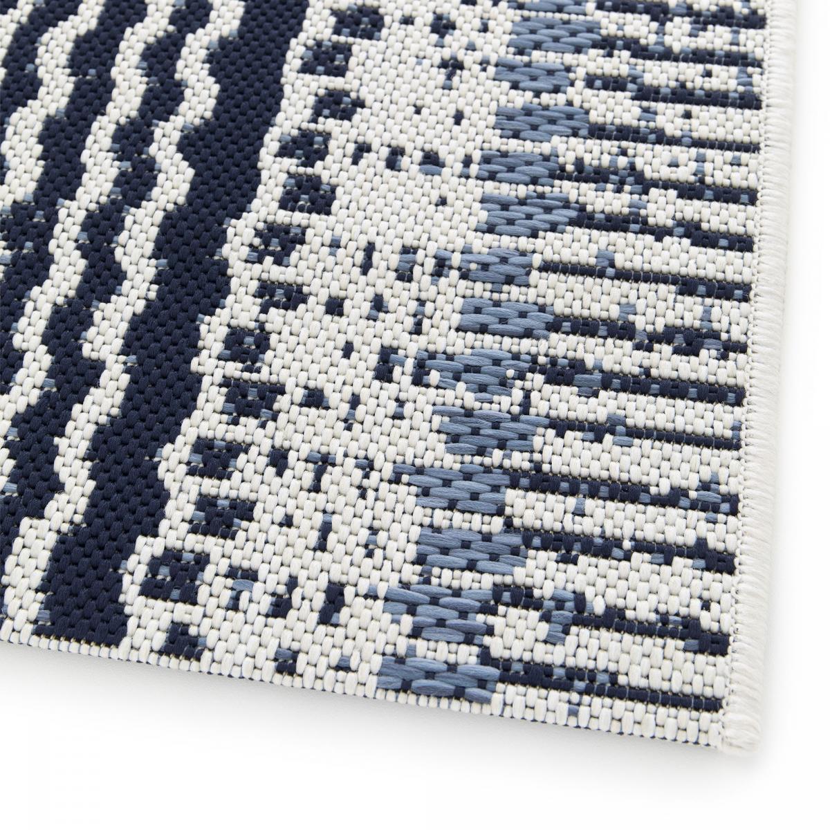 Tapis extérieur tissé kilim rectangle OULENCE 4 — vue 5