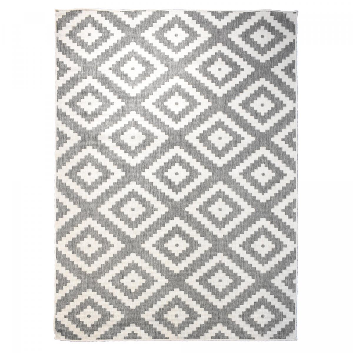 Tapis extérieur, kilim reversible LYN2 I REVERSIBLE
