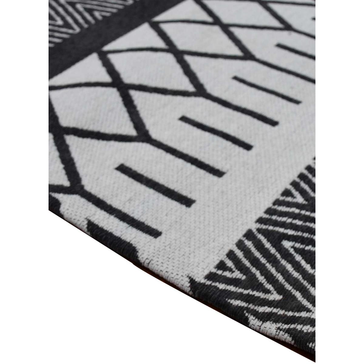 Tapis salon et chambre fait à la main motif scandinave PANATA — vue 4