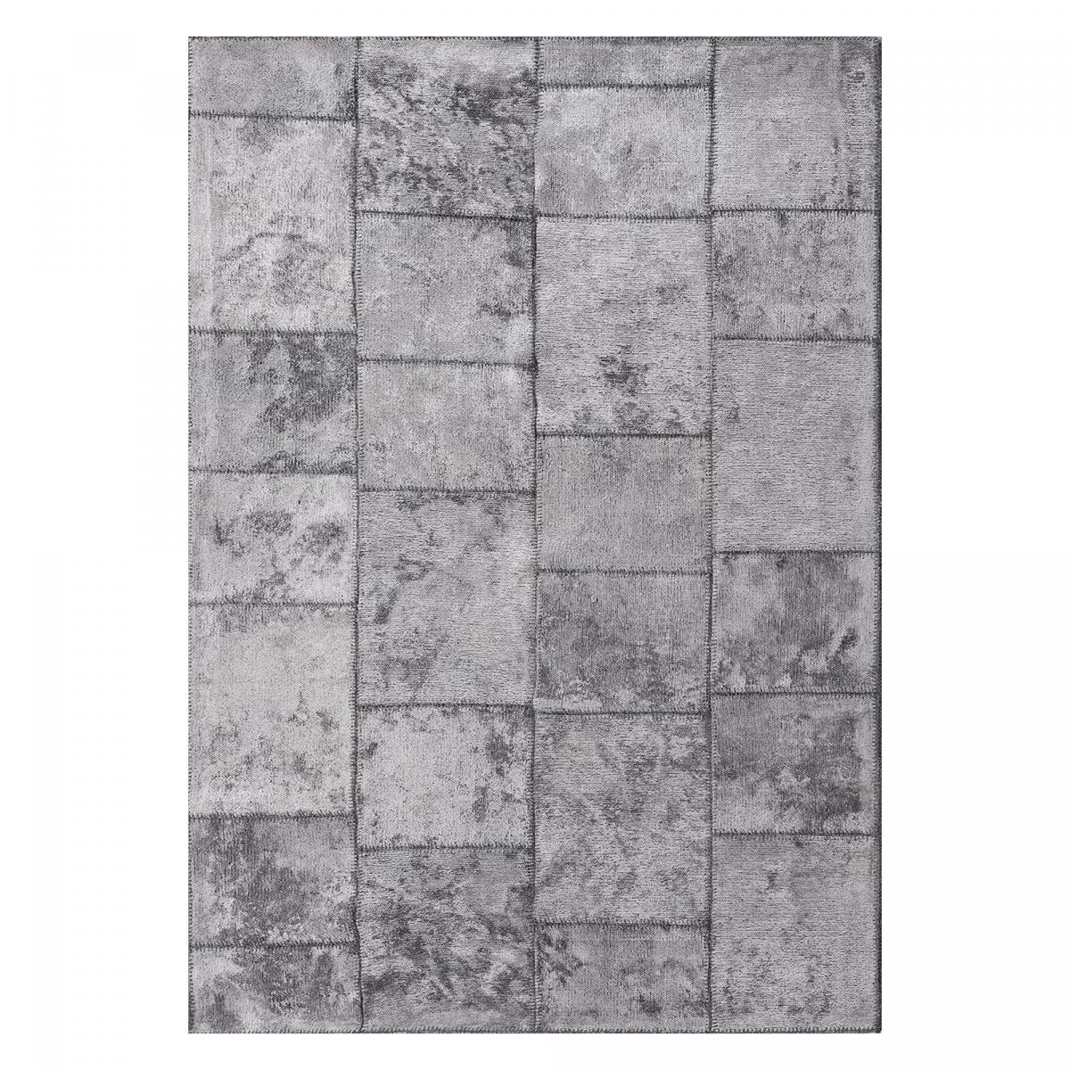 Tapis kilim tissé en coton motif géométrique PATSHY