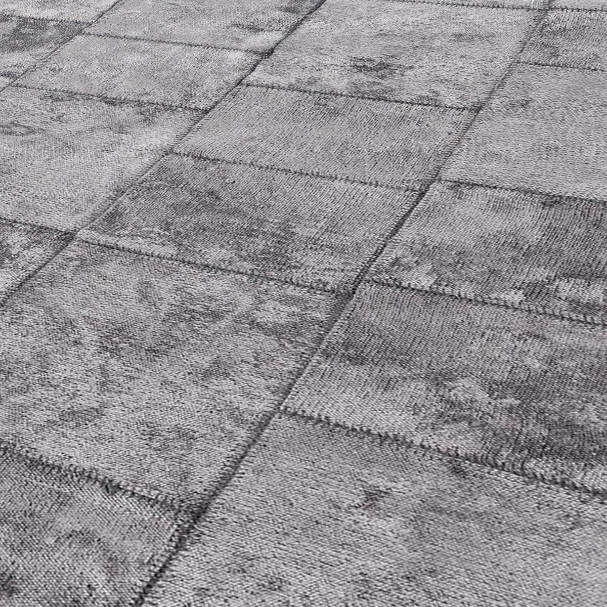 Tapis kilim tissé en coton motif géométrique PATSHY — vue 4