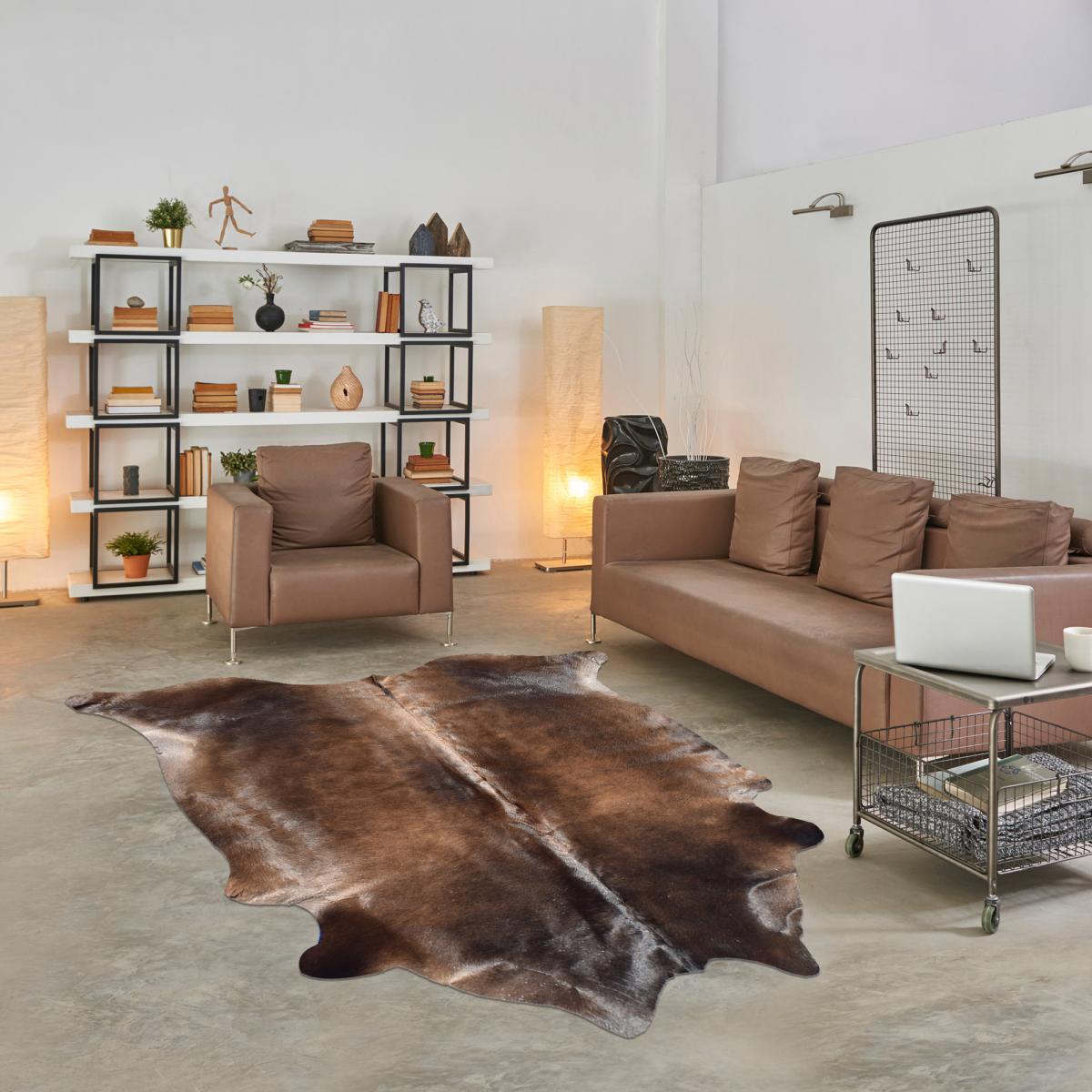 Tapis peau de vache kilm fait à la main — vue 3