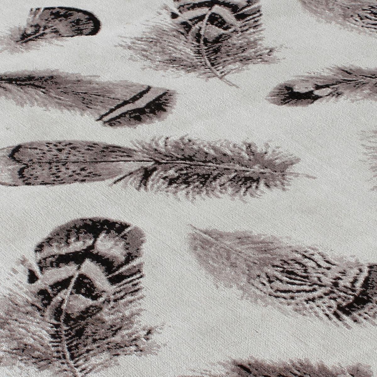 Tapis salon PLUMES , tapis en coton — vue 4