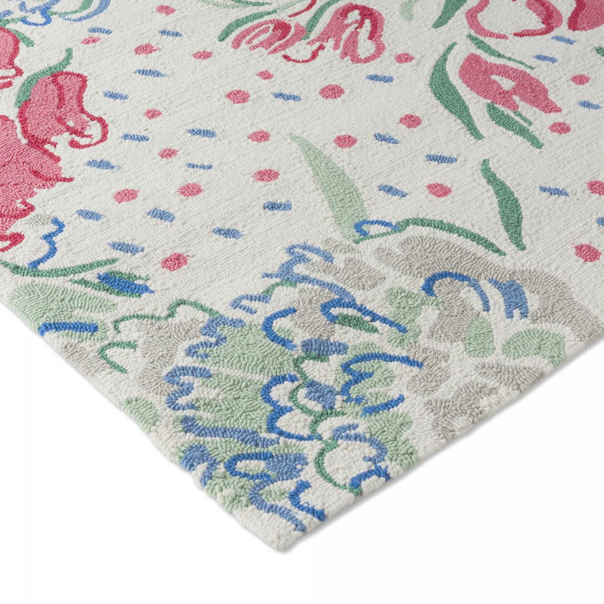 Tapis extérieur kilim fait main rectangle LILITH — vue 6