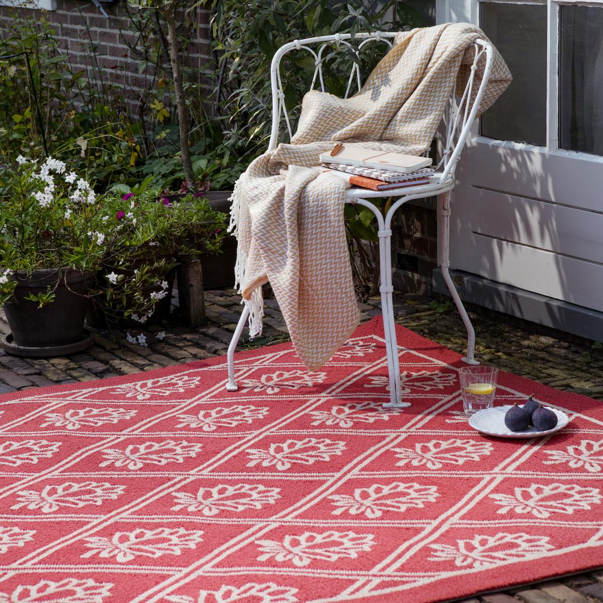 Tapis extérieur kilim fait main PORSTER — vue 3