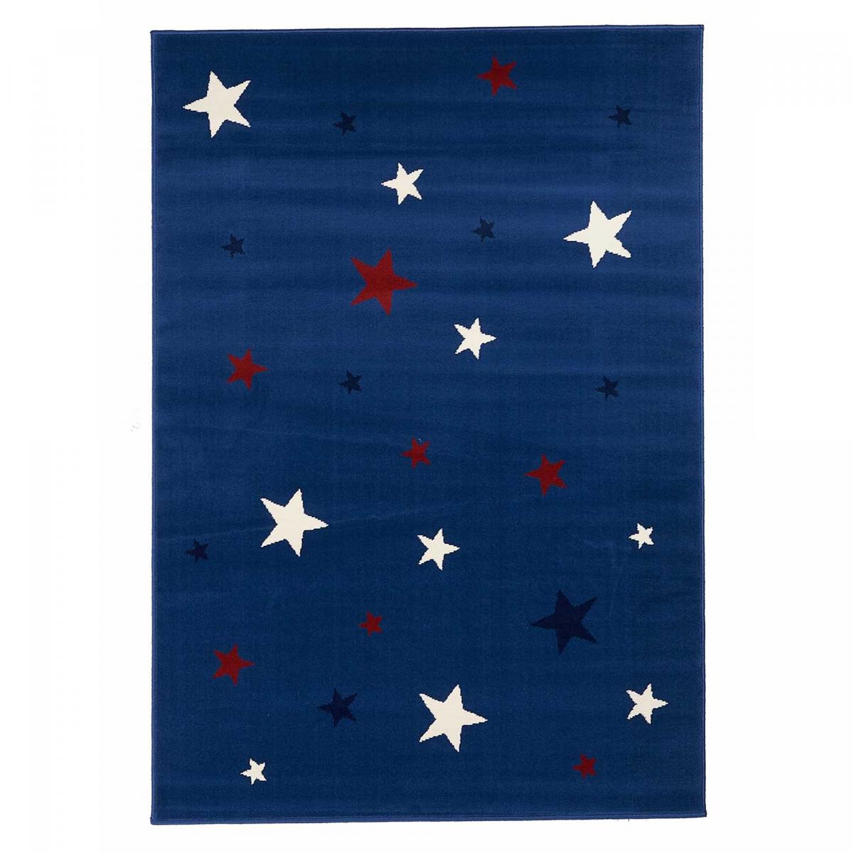 Tapis enfant tissé LYN1 NIGHTSKY
