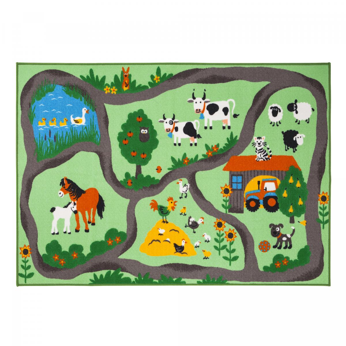 Tapis enfant tufté FARMROAD
