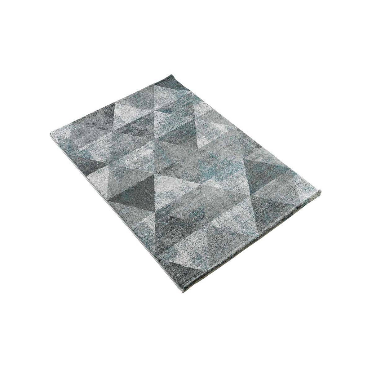 Tapis salon et chambre tissé motif scandinave BENTO — vue 5