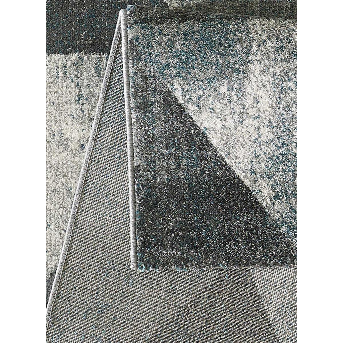 Tapis salon et chambre tissé motif scandinave BENTO — vue 6