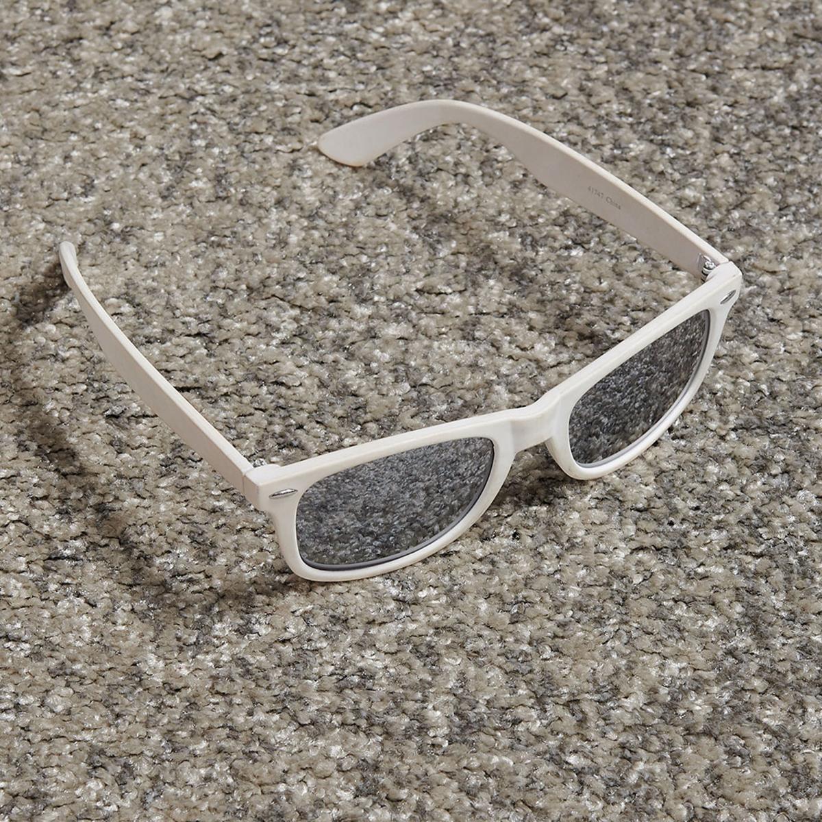 Tapis chambre tissé motif géométrique DERBY A — vue 5