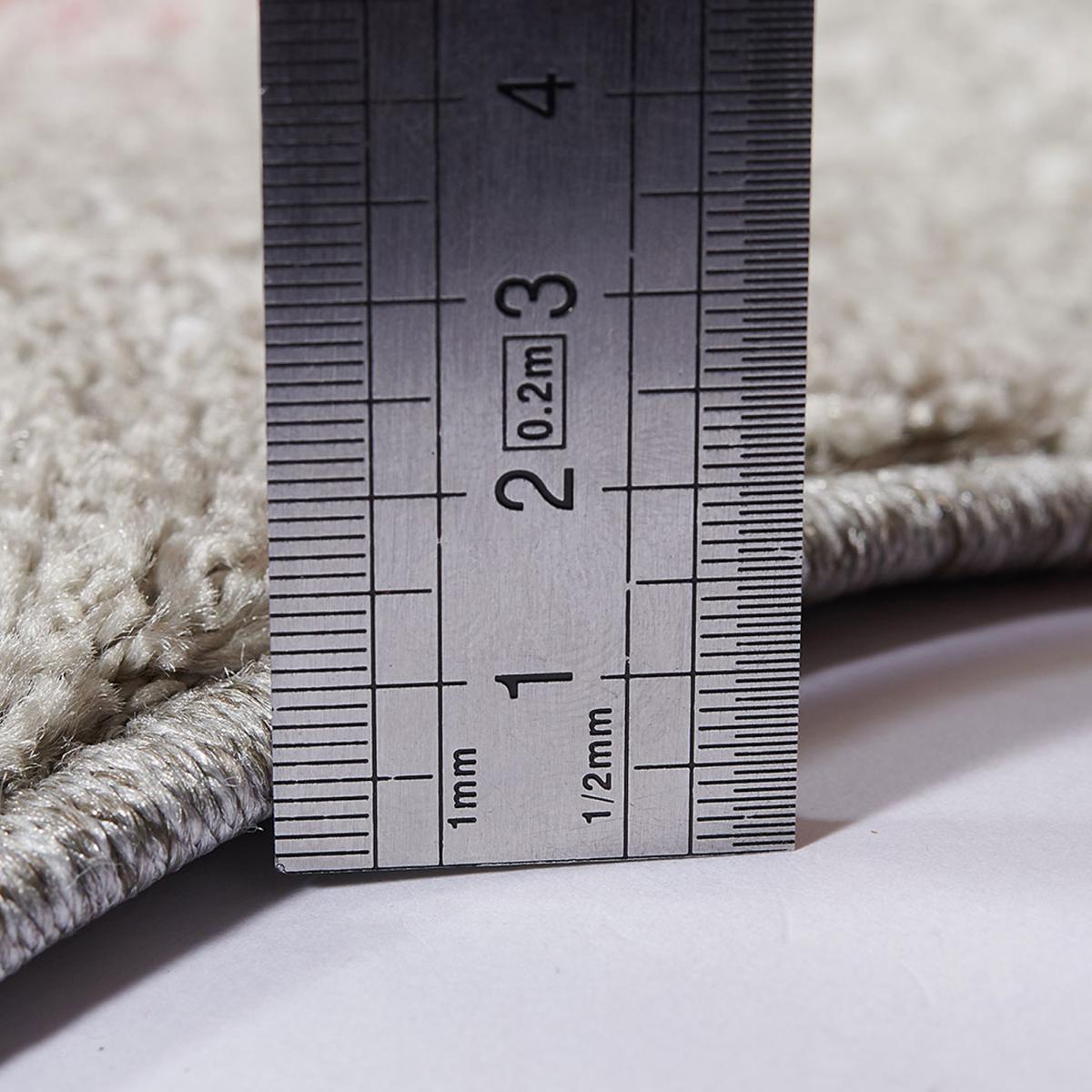 Tapis chambre tissé motif géométrique DERBY A — vue 4