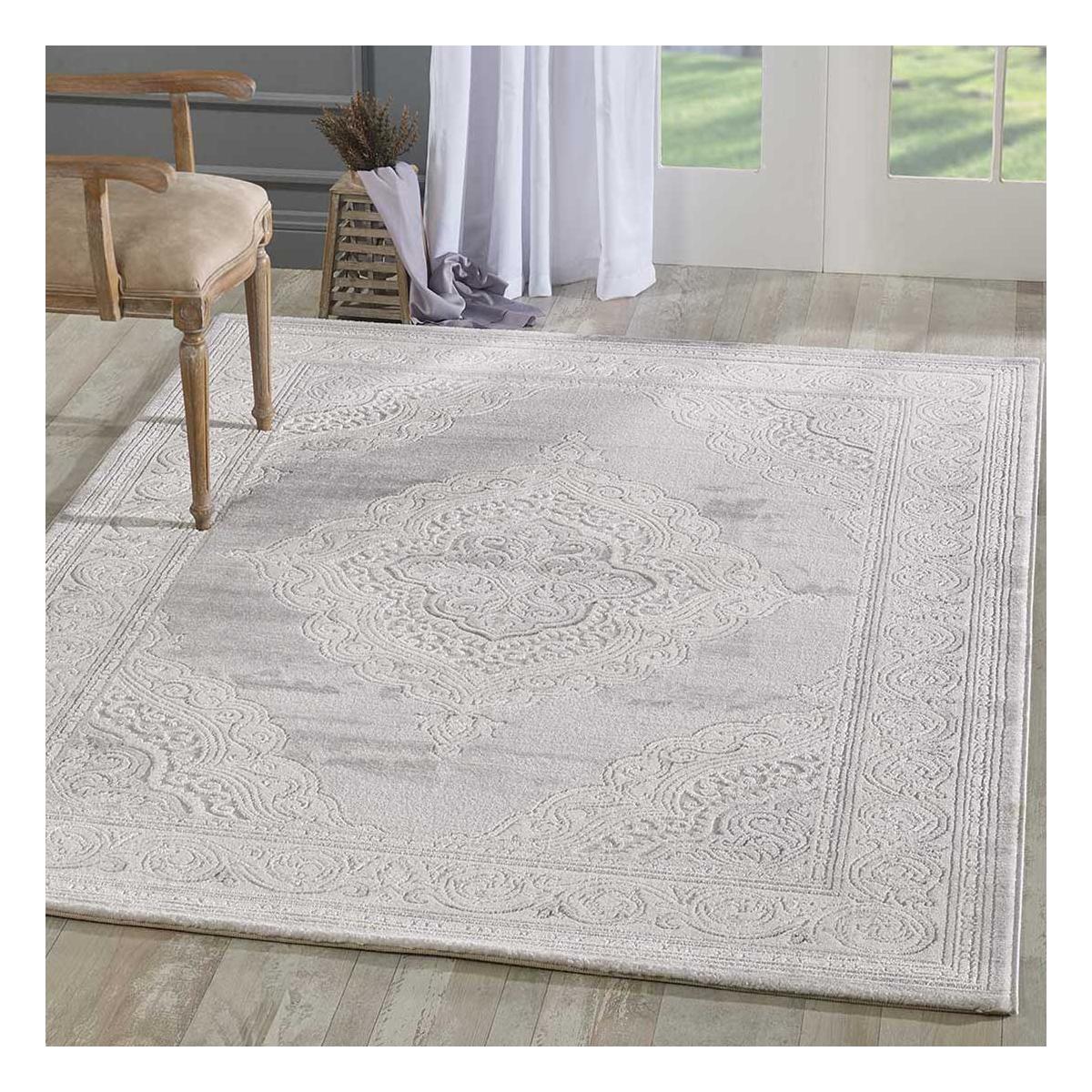 Tapis oriental tissé motif ancestral LYN7 FALAN — vue 3