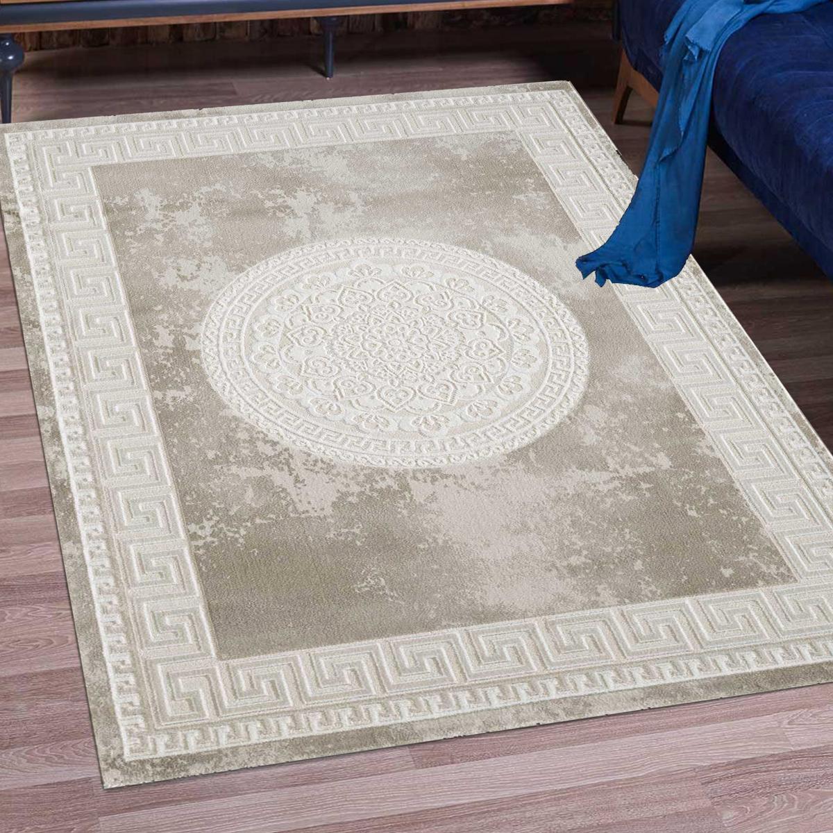 Tapis oriental tissé motif ancestral LYN7 ALAN — vue 3