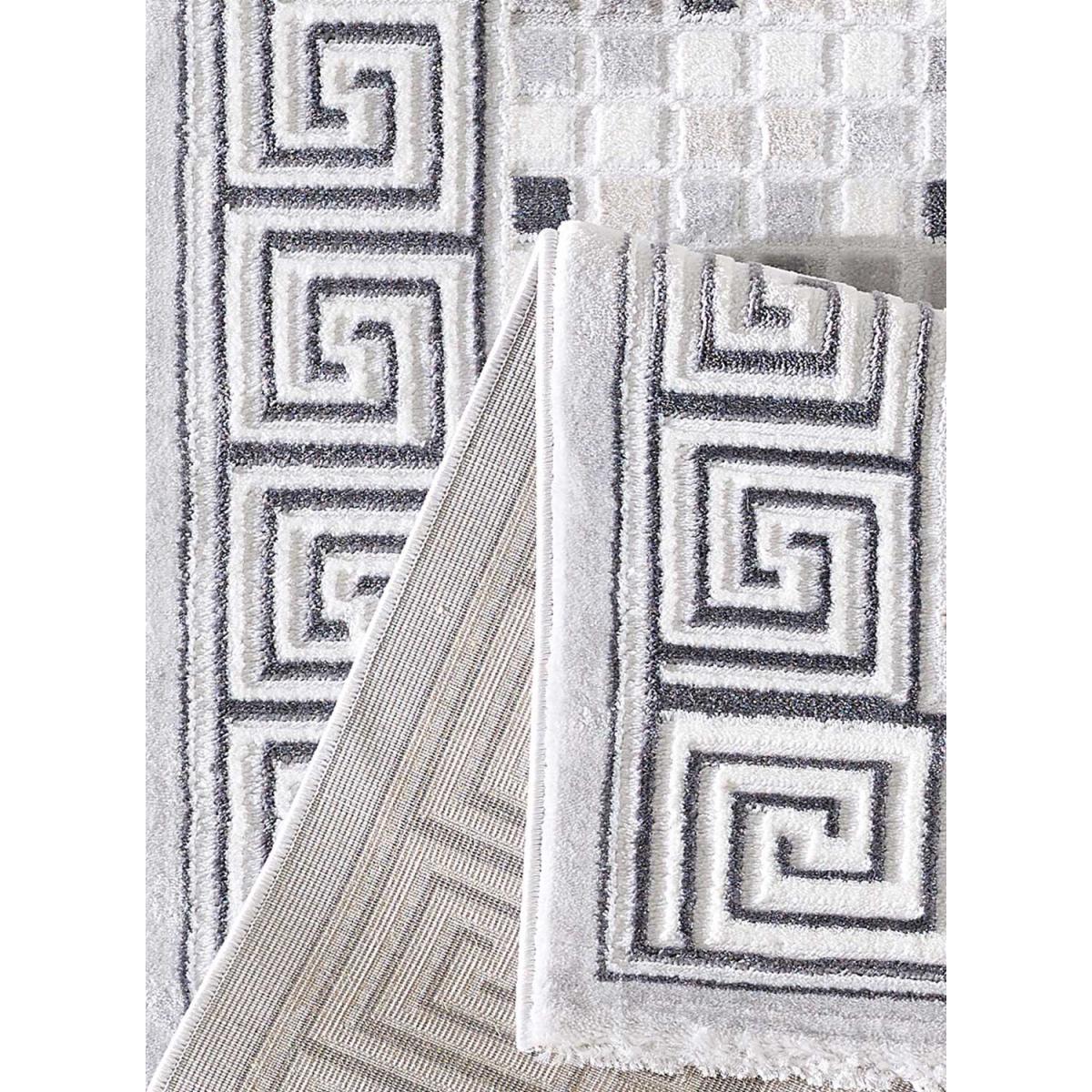 Tapis salon et chambre tissé motif géométrique LYN7 BERIM — vue 4