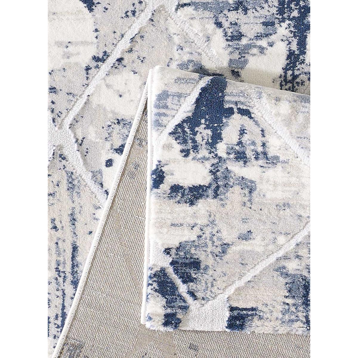 Tapis chambre tissé motif géométrique LYN7 DUSTY — vue 5