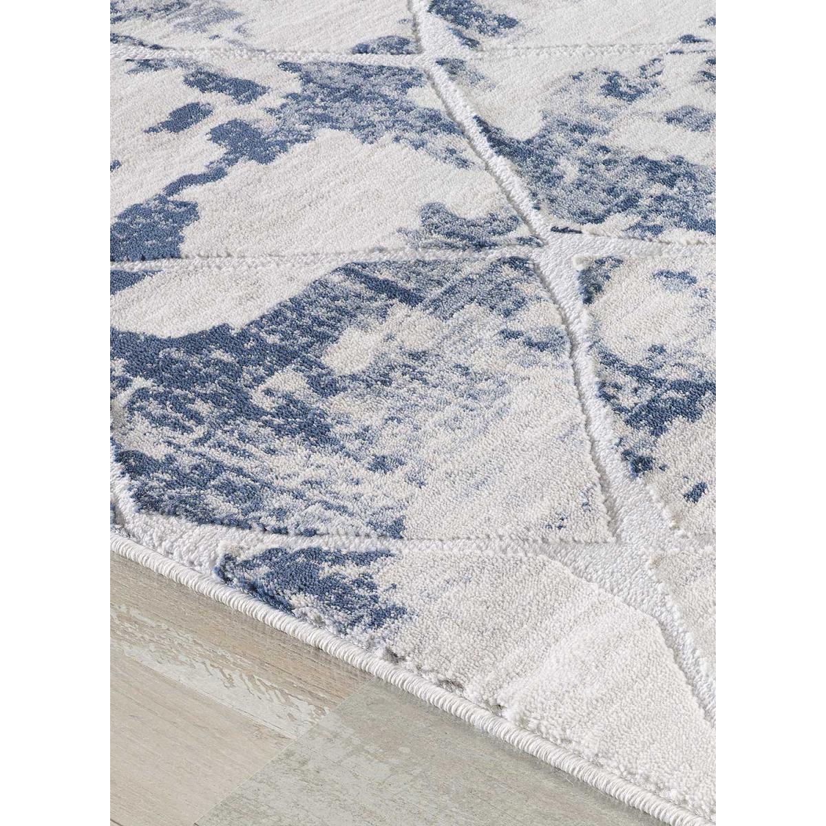 Tapis chambre tissé motif géométrique LYN7 DUSTY — vue 4