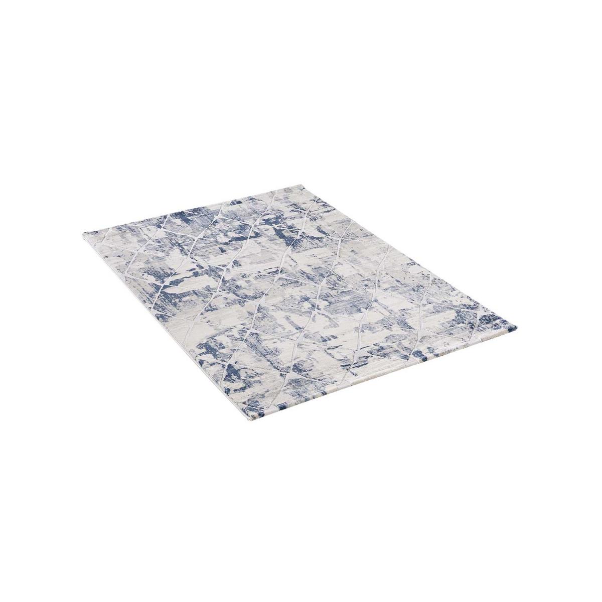 Tapis chambre tissé motif géométrique LYN7 DUSTY — vue 6