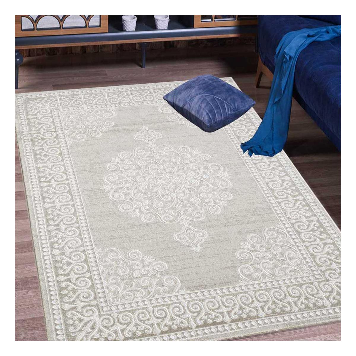 Tapis oriental tissé motif ancestral LYN7 MIRALI — vue 3