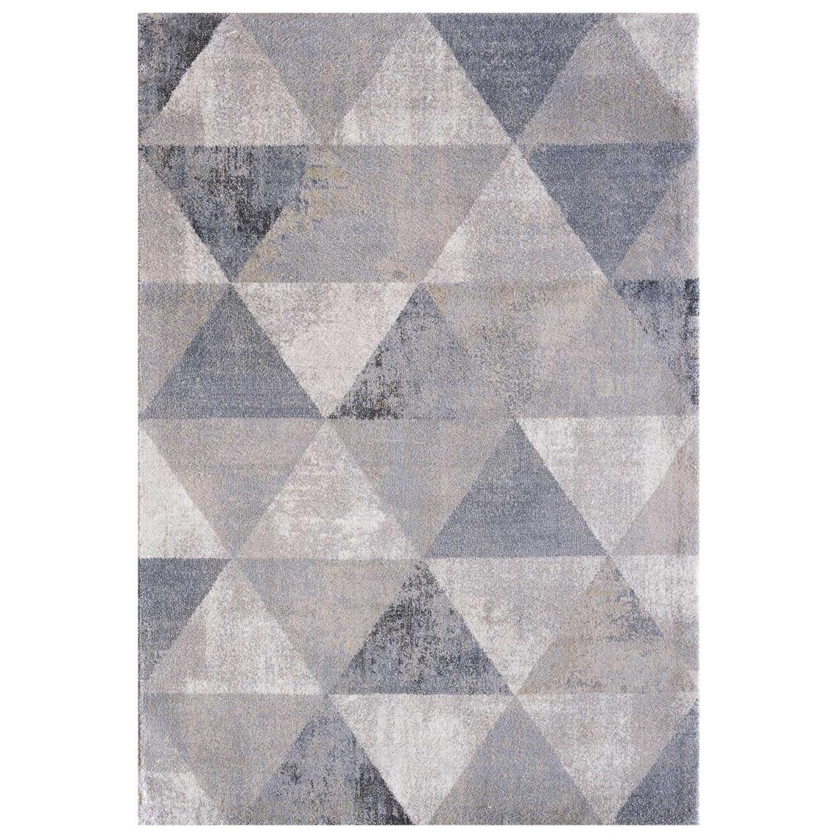 Tapis Chambre tissé motif scandinave RONGO