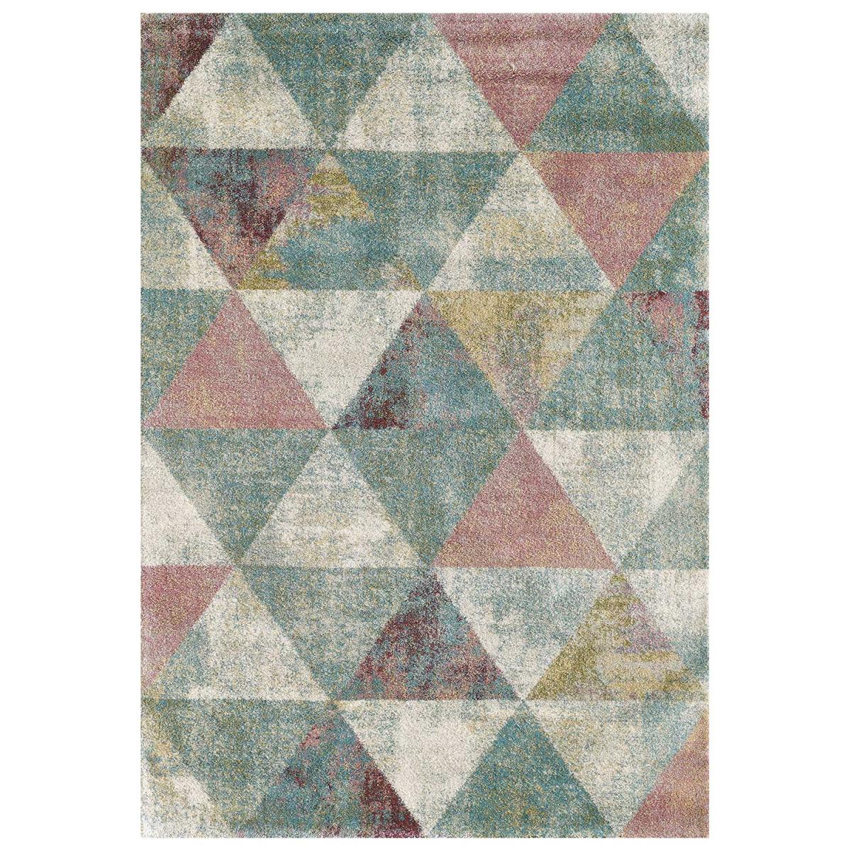 Tapis Chambre tissé motif scandinave RONGO