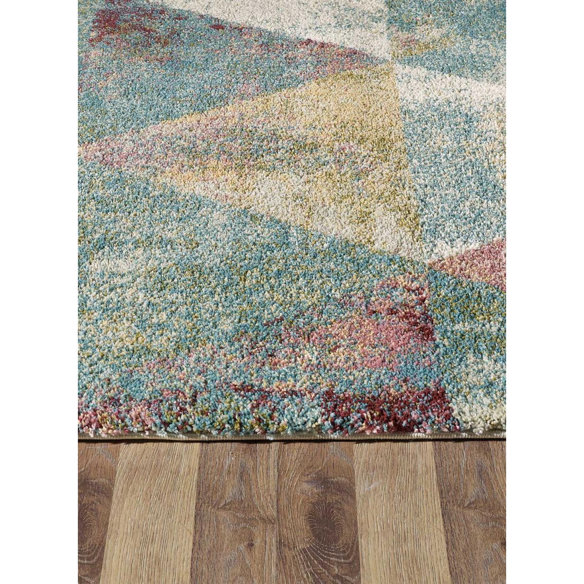 Tapis Chambre tissé motif scandinave RONGO — vue 6