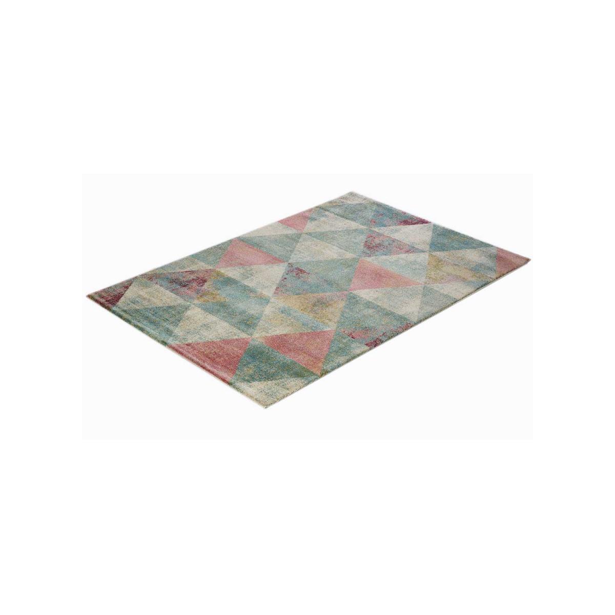 Tapis Chambre tissé motif scandinave RONGO — vue 5