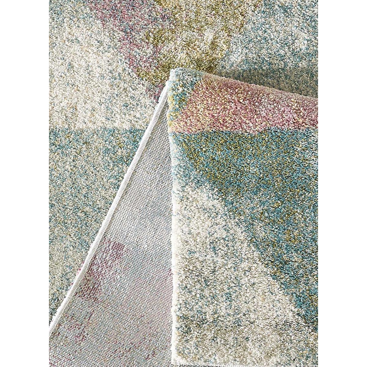 Tapis Chambre tissé motif scandinave RONGO — vue 4