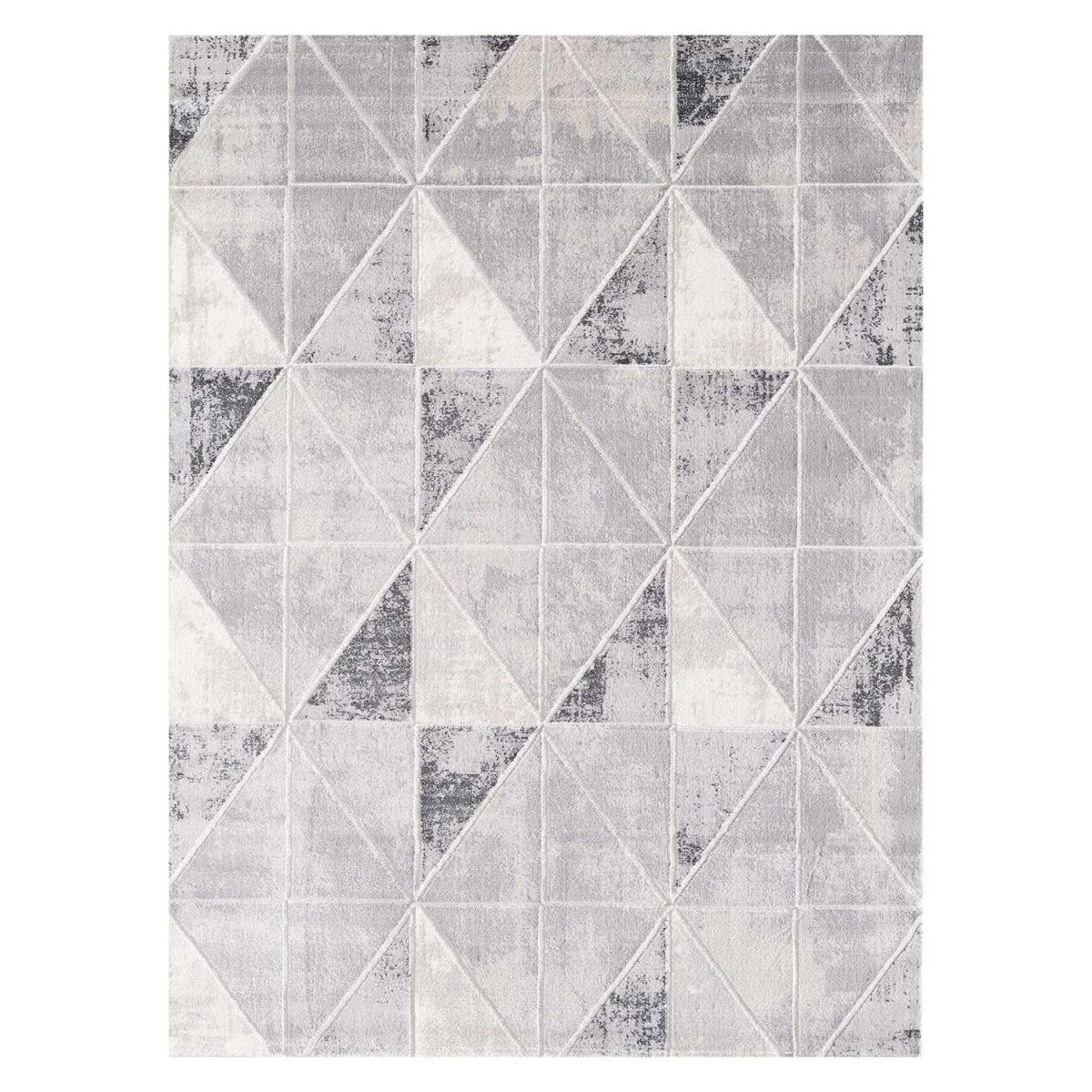 Tapis salon et chambre tissé motif géométrique LYN7 VOLITRO