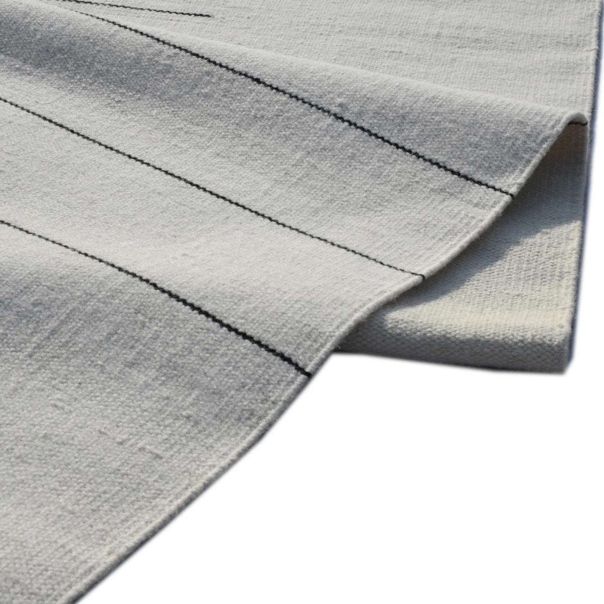 Tapis kilim fait main en laine motif simple PRAHA — vue 6