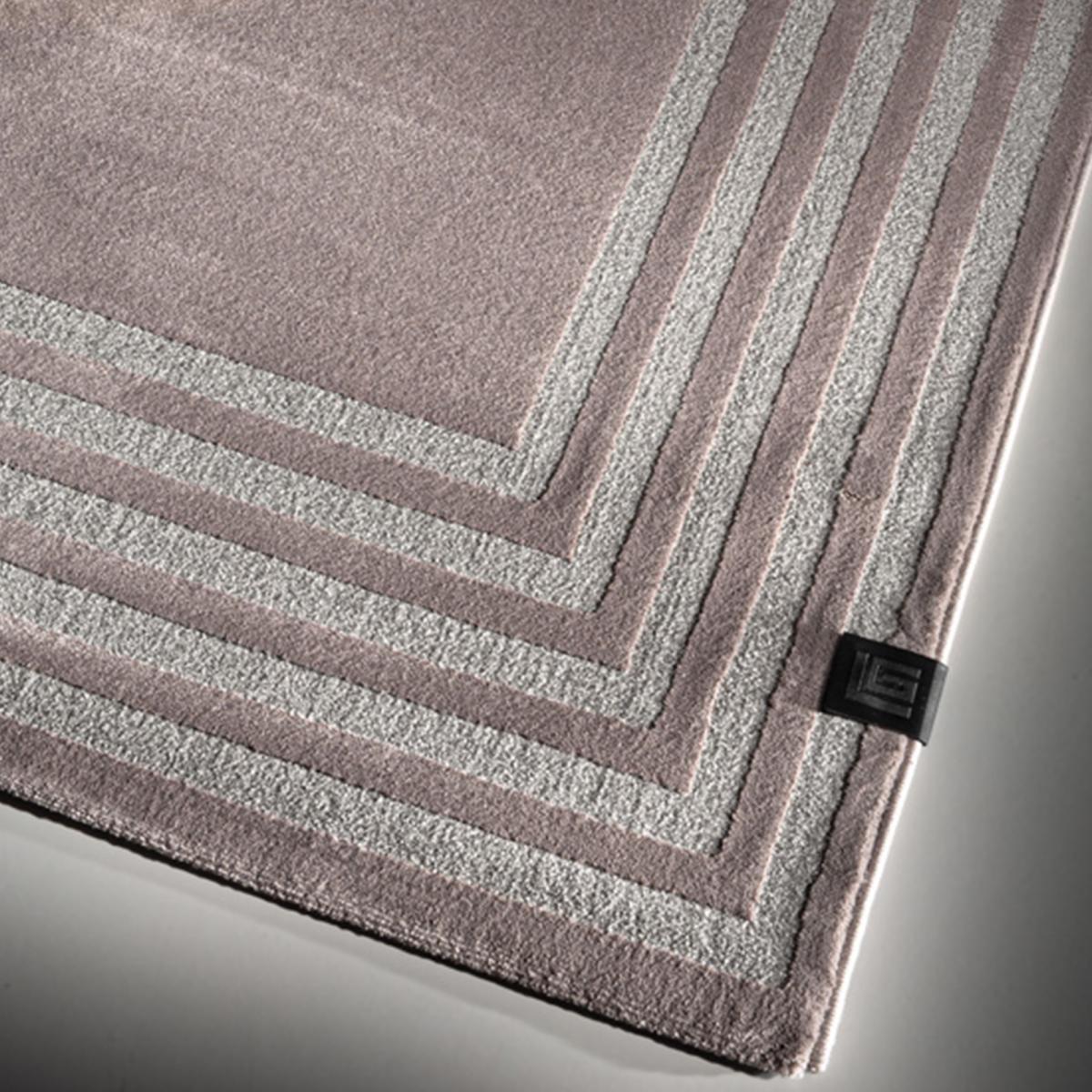 Tapis salon et chambre tissé motif géométrique PRELLUDE — vue 5