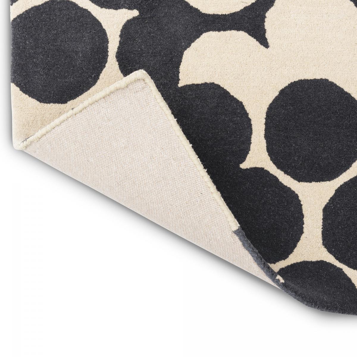 Tapis salon et chambre fait à la main en laine motif seventies — vue 6