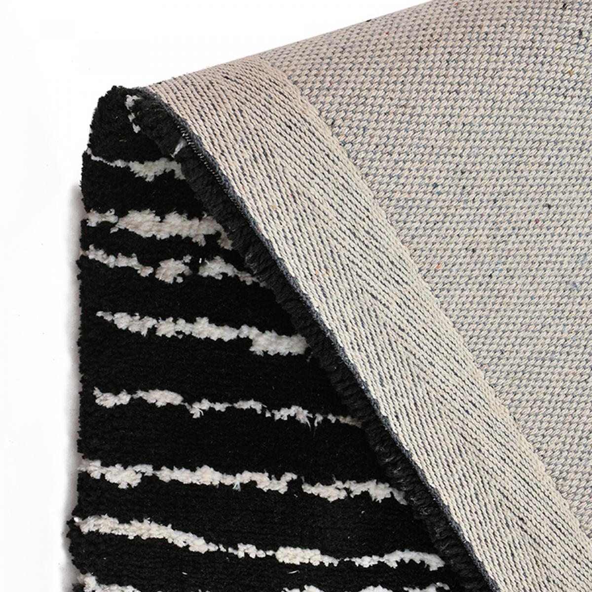 Tapis salon et chambre fait à la main motif géométrique RAGGAL — vue 4