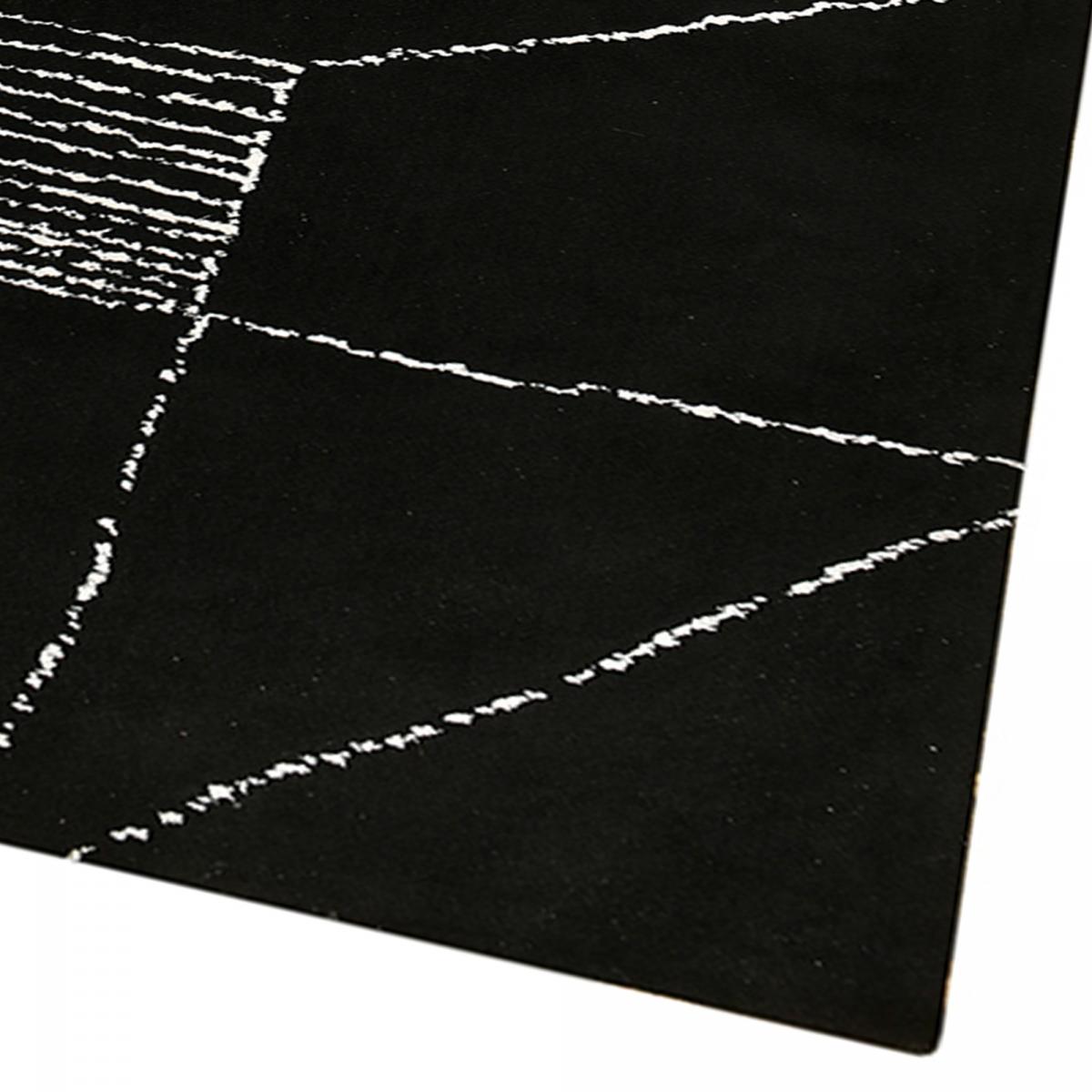 Tapis salon et chambre fait à la main motif géométrique RAGGAL — vue 5