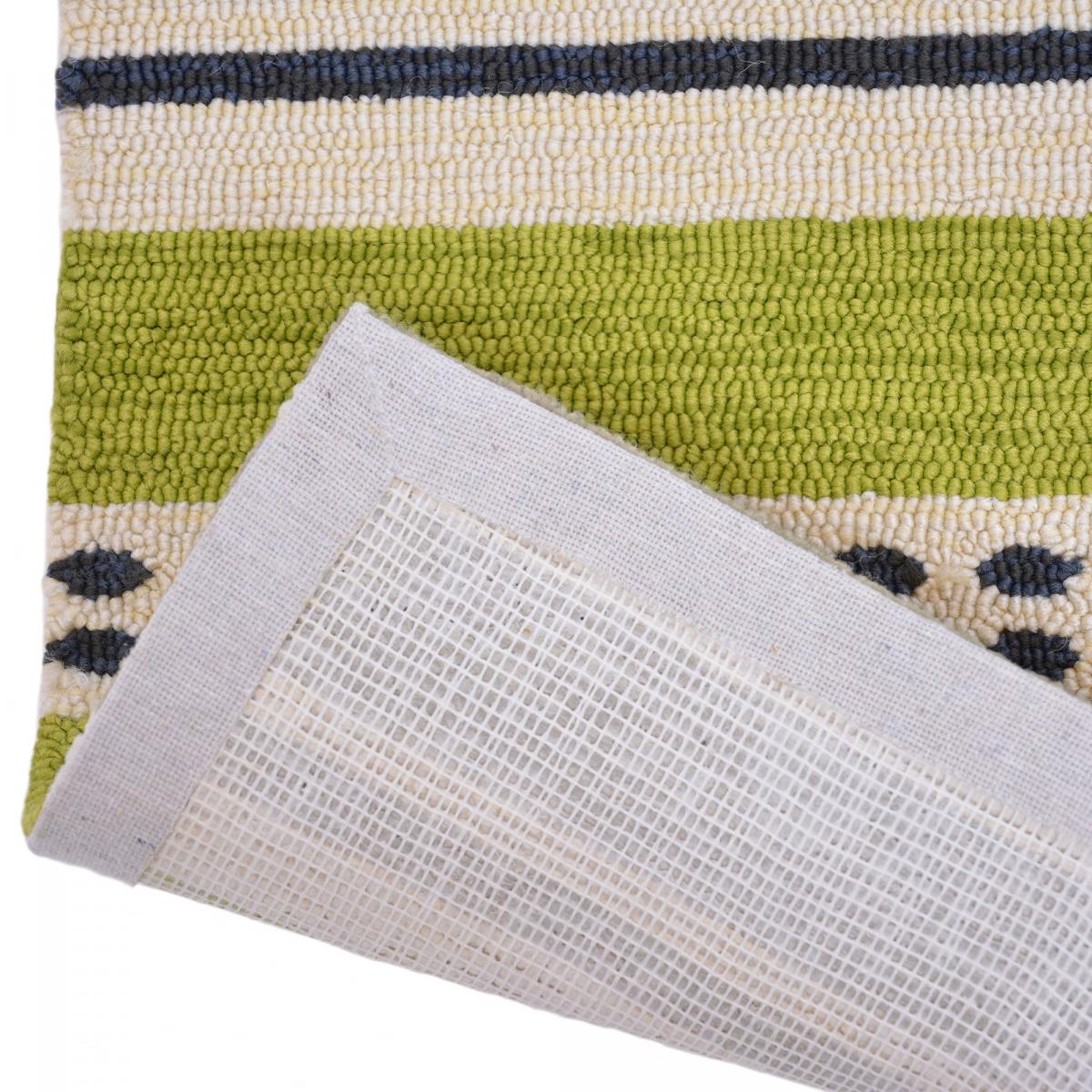 Tapis extérieur tissé kilim rectangle RIVI — vue 6