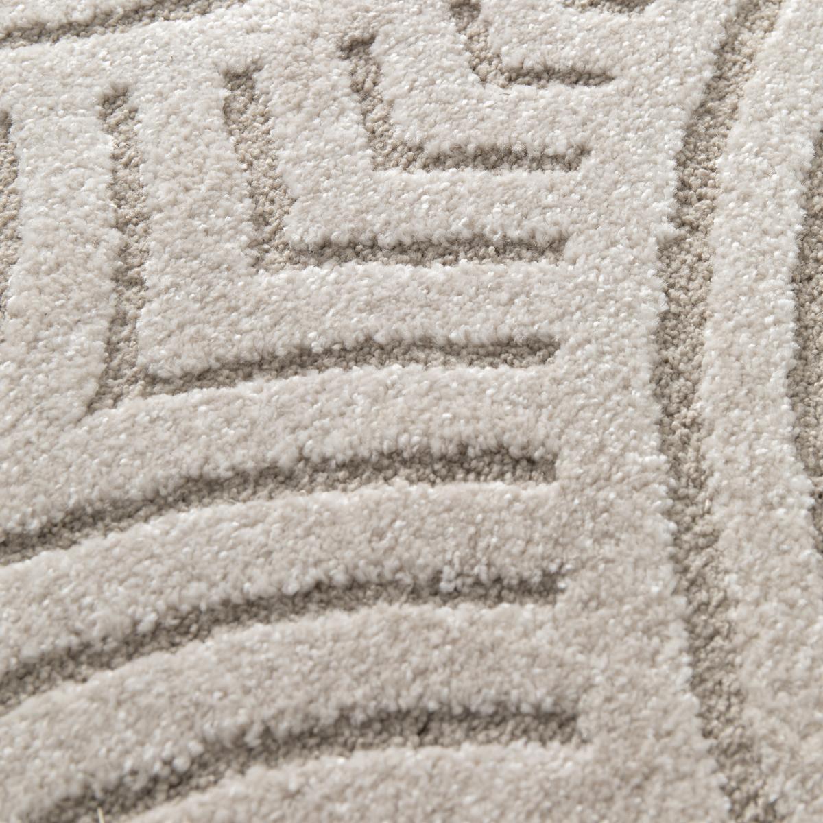 Tapis salon et chambre tissé motif simple RIVIERA 1 — vue 4