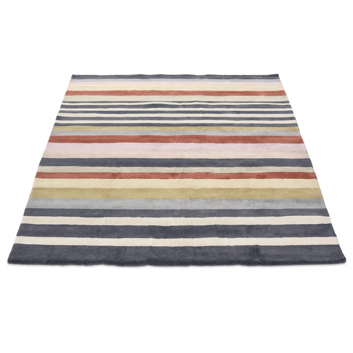 Tapis salon et chambre ROSITA, fait à la main motif géométrique — vue 4