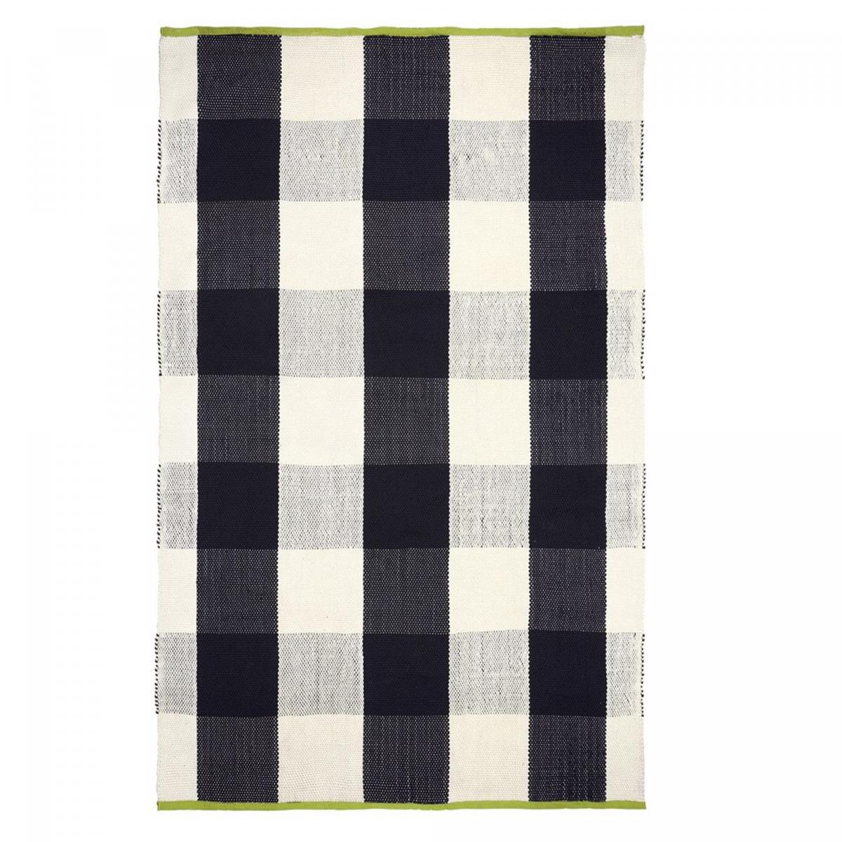 Tapis extérieur tissé kilim rectangle SALIYA