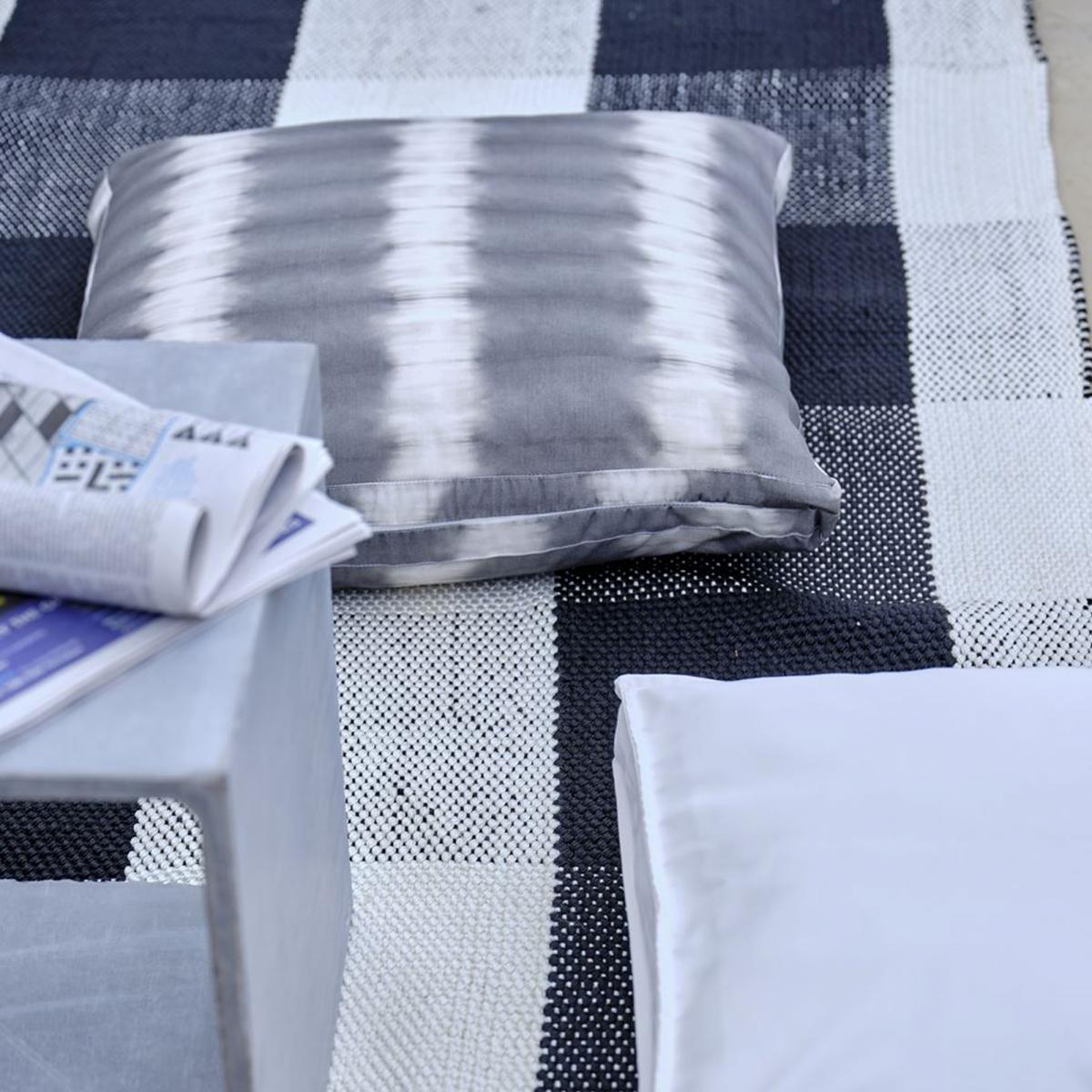 Tapis extérieur tissé kilim rectangle SALIYA — vue 5