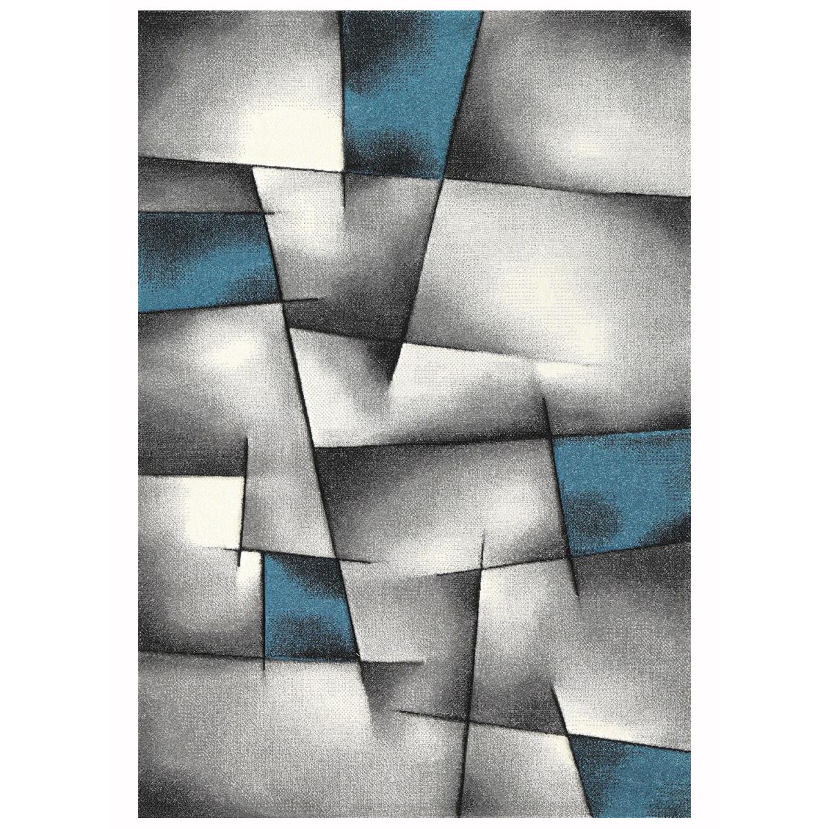 Tapis Chambre tissé motif géométrique LYN8 ULTIMA