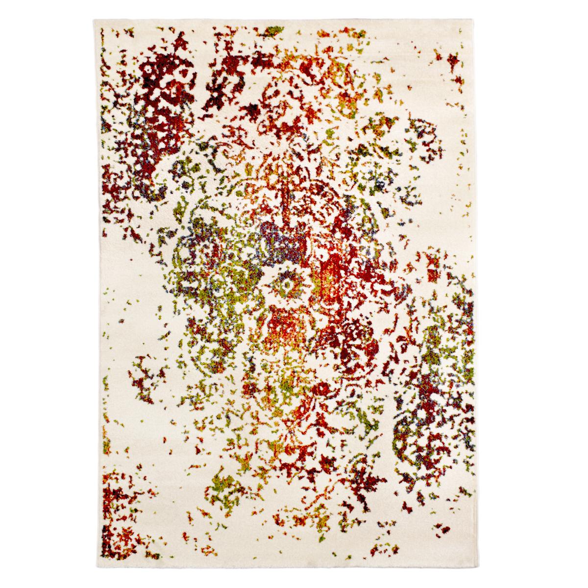 Tapis oriental tissé motif ancestral DESTRUCT 2