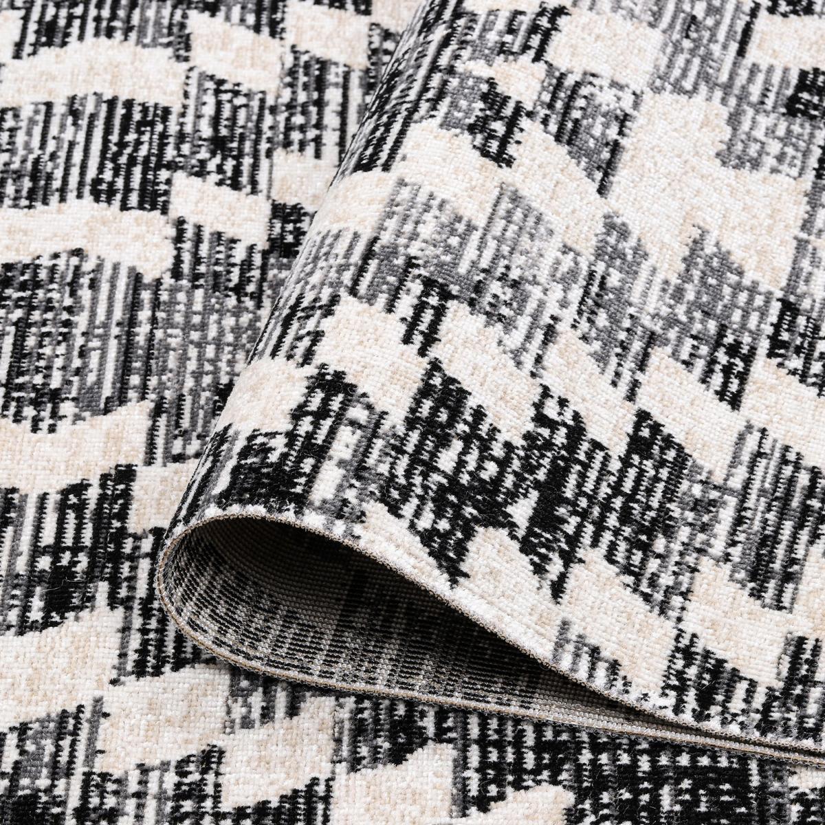 Tapis extérieur tissé kilim rectangle SANDRINE — vue 4