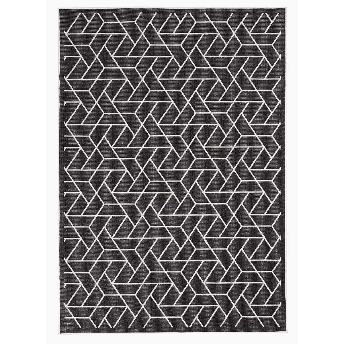 Tapis extérieur, kilim reversible LYN2 R REVERSIBLE
