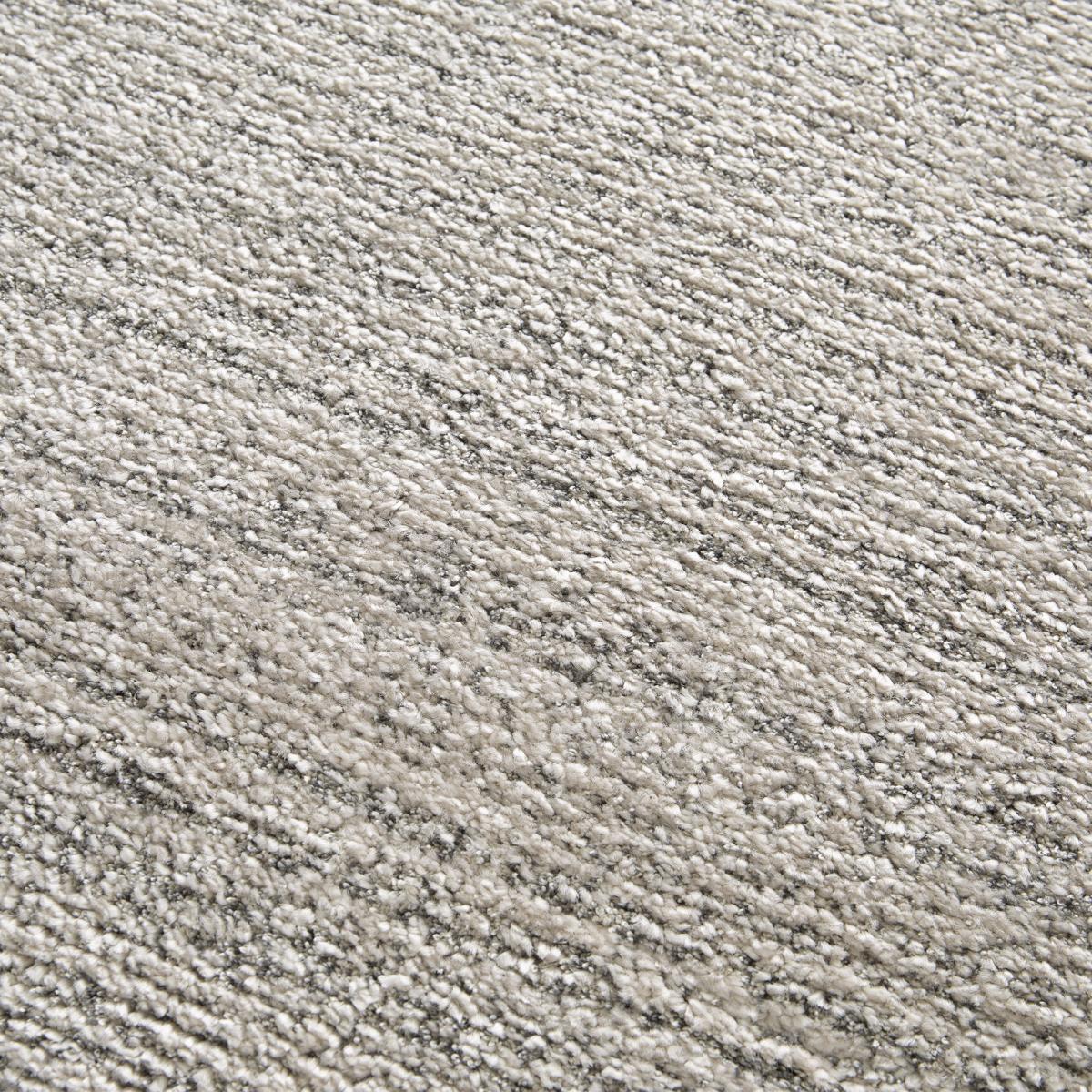 Tapis salon et chambre tissé motif faux uni GLACIA 1 — vue 4