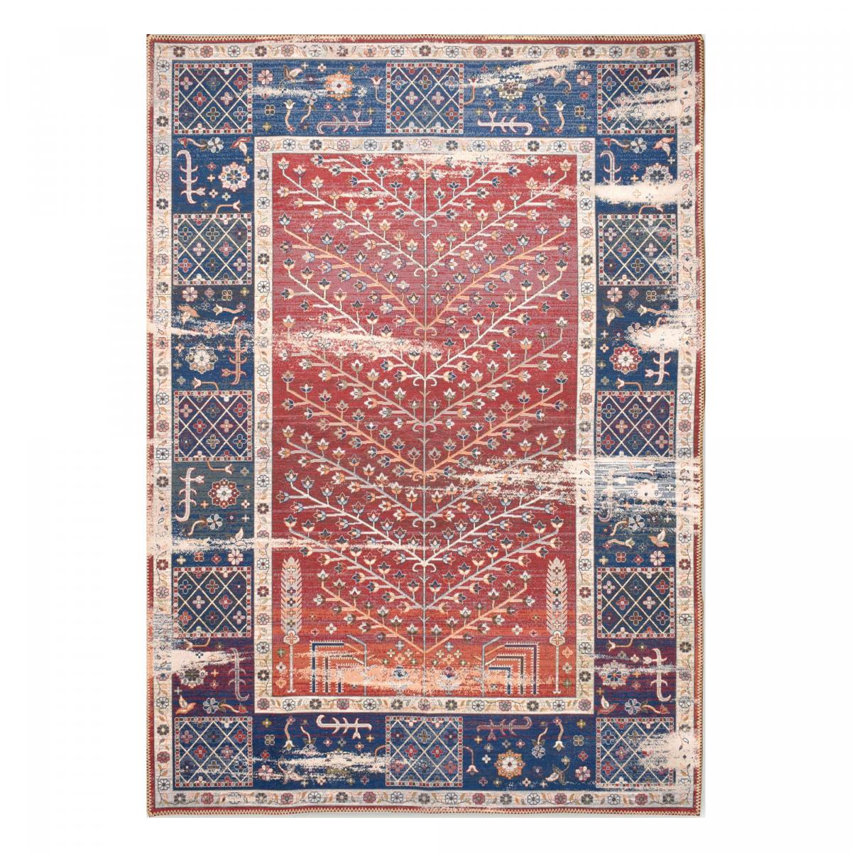 Tapis salon et chambre tissé motif baroque SPENO 2