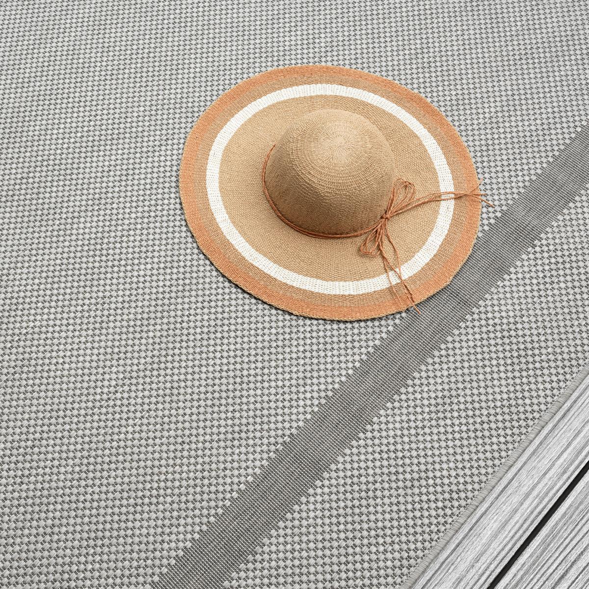 Tapis extérieur tissé kilim rectangle SQUAREXT — vue 4