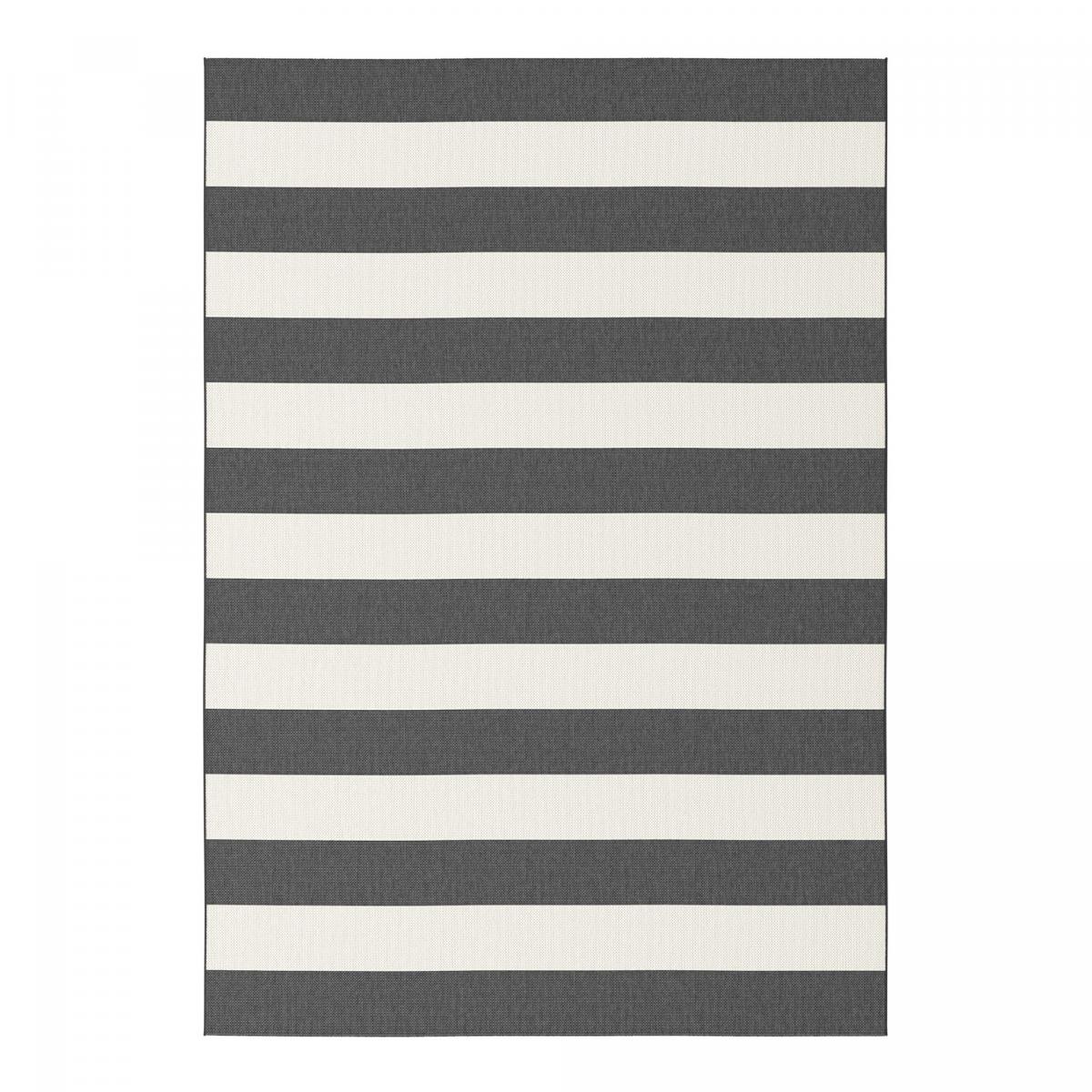 Tapis extérieur tissé kilim rectangle STALOW 6