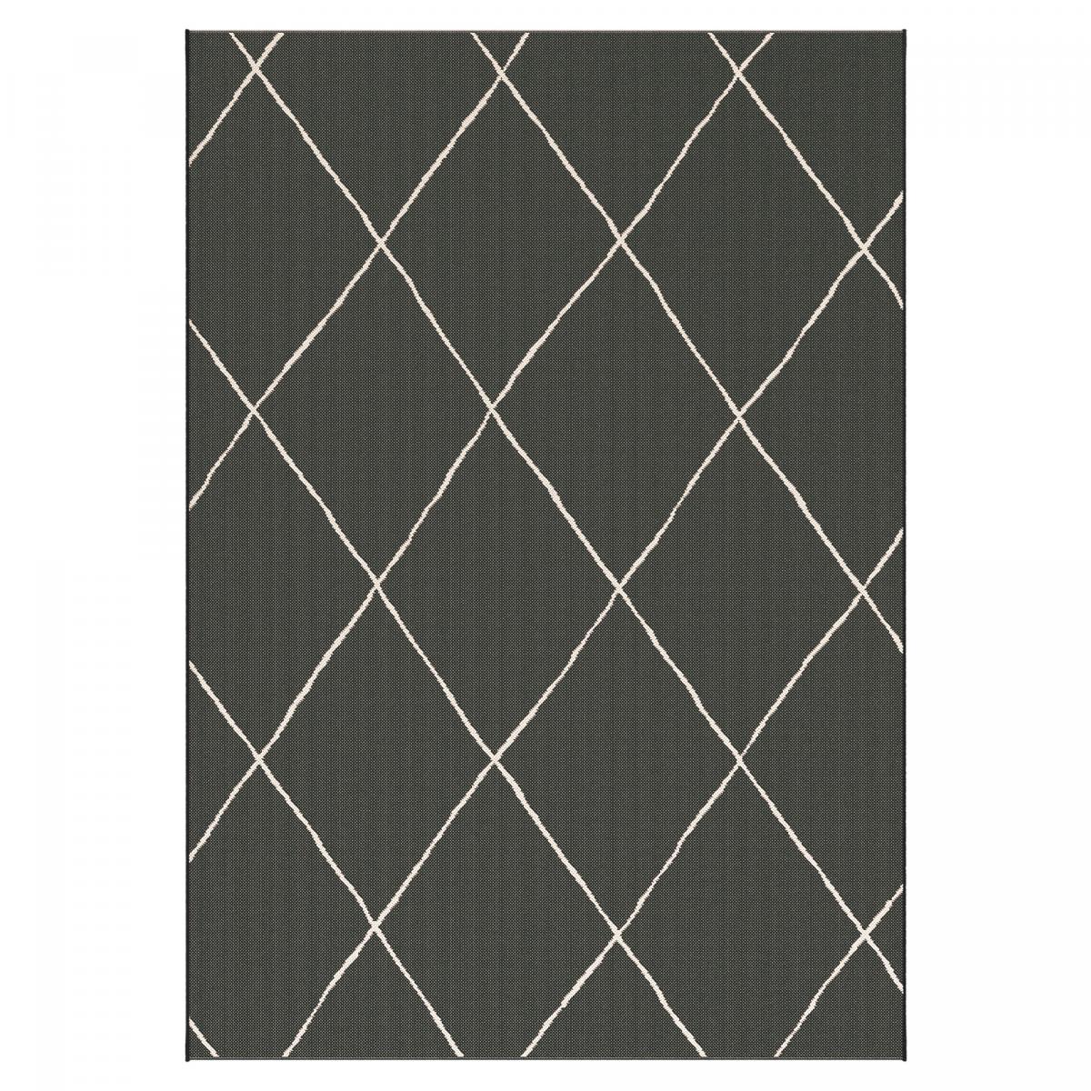 Tapis extérieur tissé kilim rectangle ENANTA 2