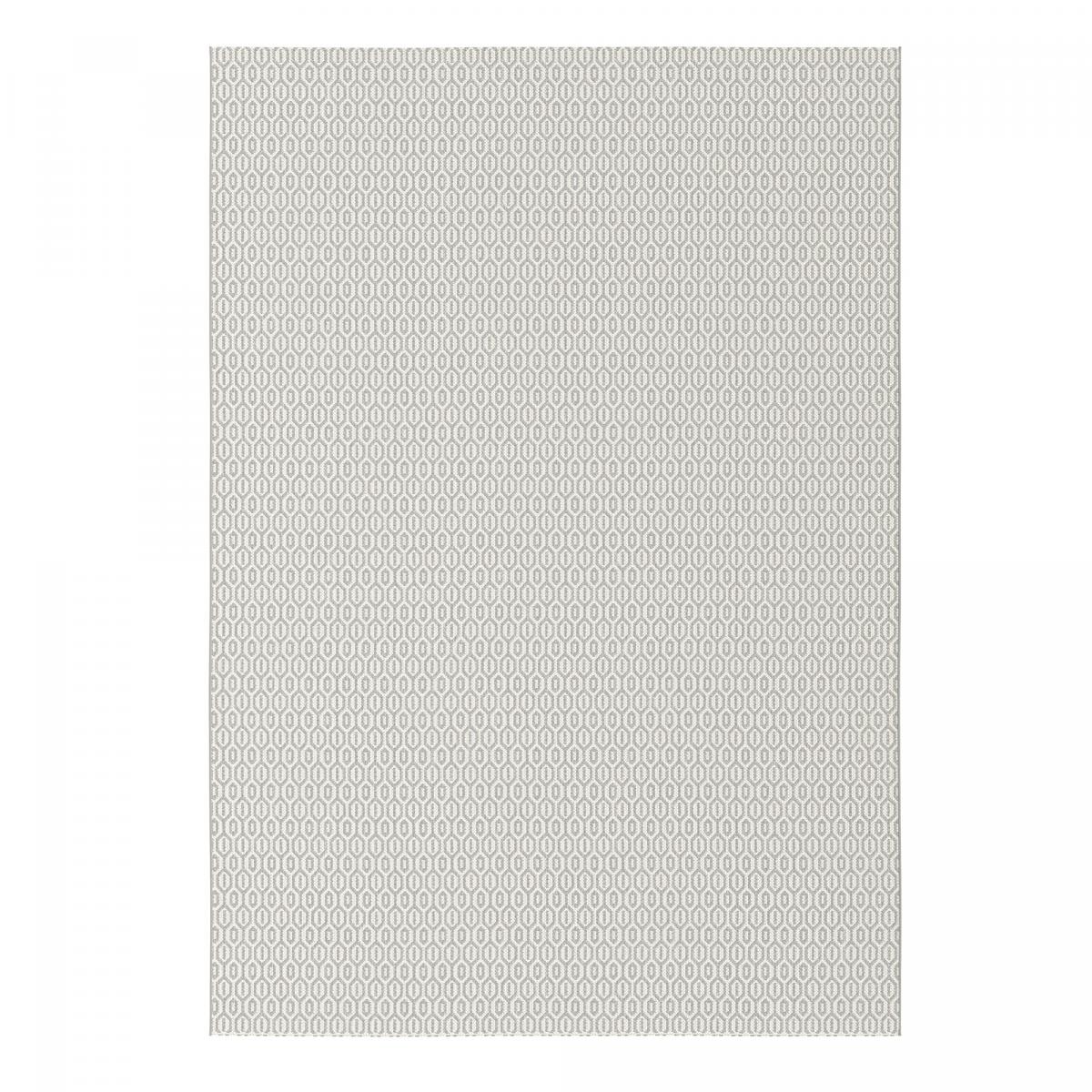 Tapis extérieur tissé kilim rectangle STALOW 4