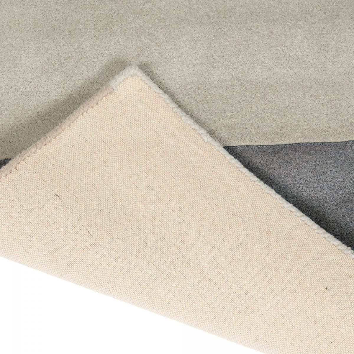 Tapis salon et chambre STONE, fait à la main motif géométrique — vue 4