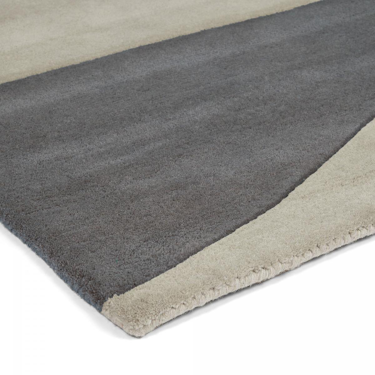 Tapis salon et chambre STONE, fait à la main motif géométrique — vue 5
